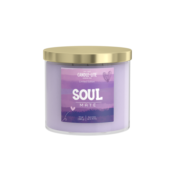 Soul Mate 3-wick 14oz Jar Candle Product Image 1