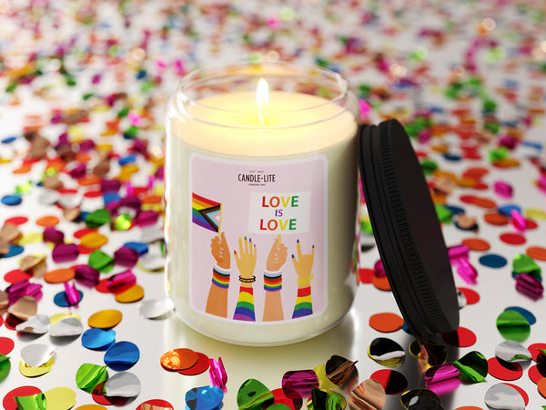 Love is Love 7oz Jar Candle Product Image 4