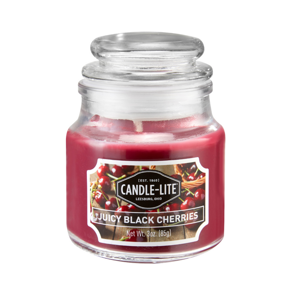 Juicy Black Cherries 3oz Jar Candle Product Image 1