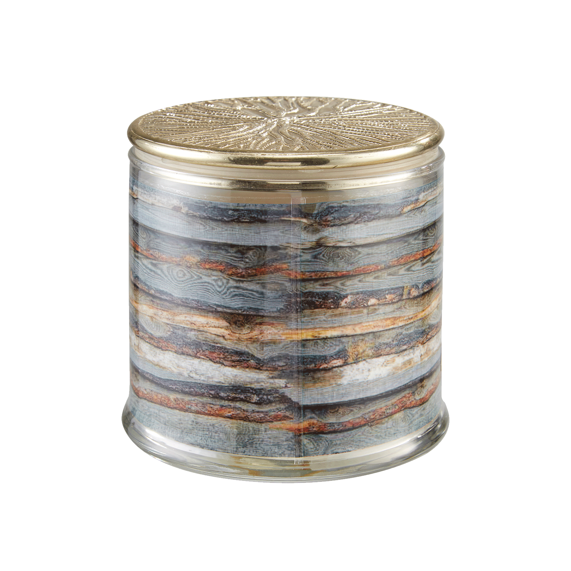 Luxury Ceramics Wood Grain Candle Jar (Soil) – Lightinjar