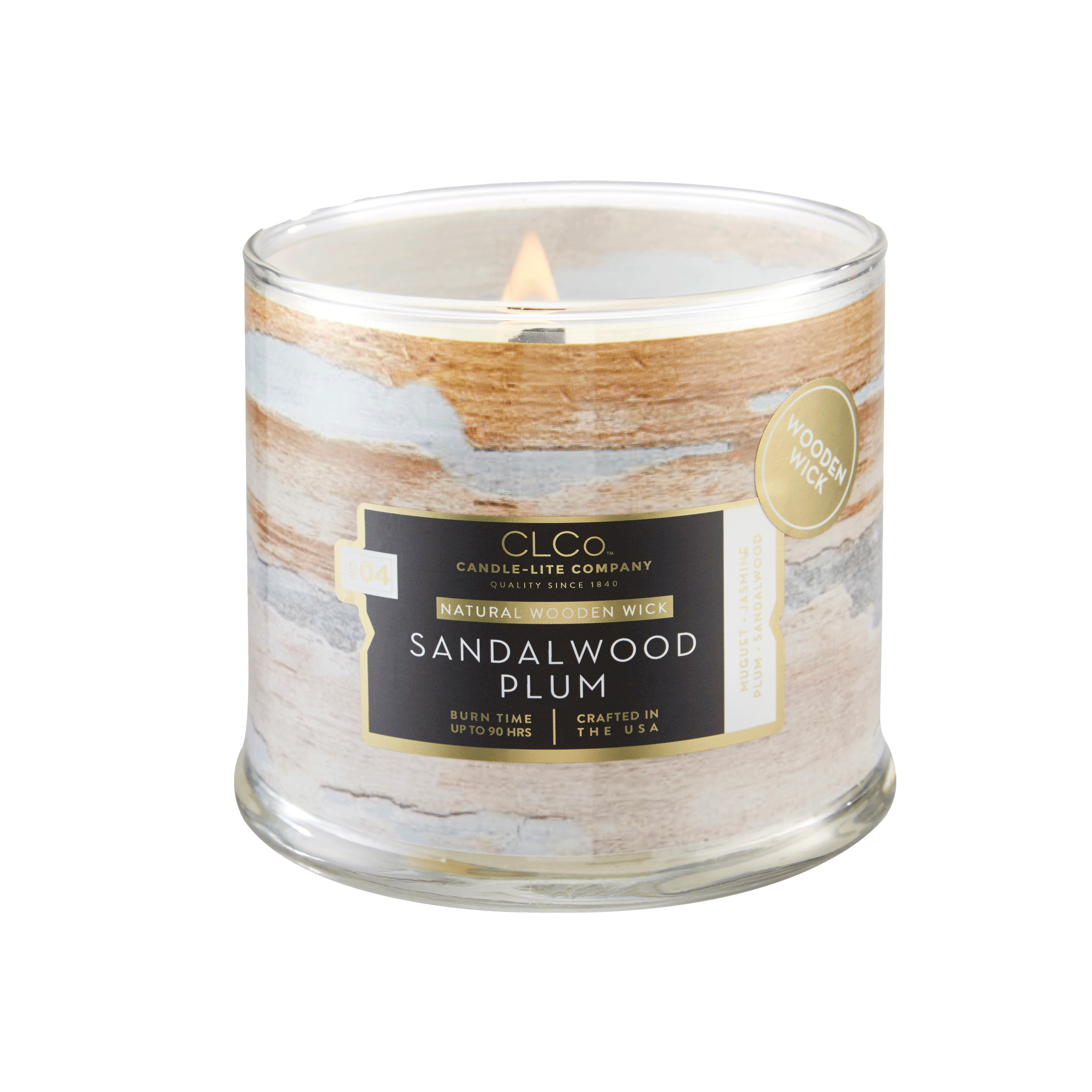 Flowers by The Sea Wood Wick Candle - 13 oz