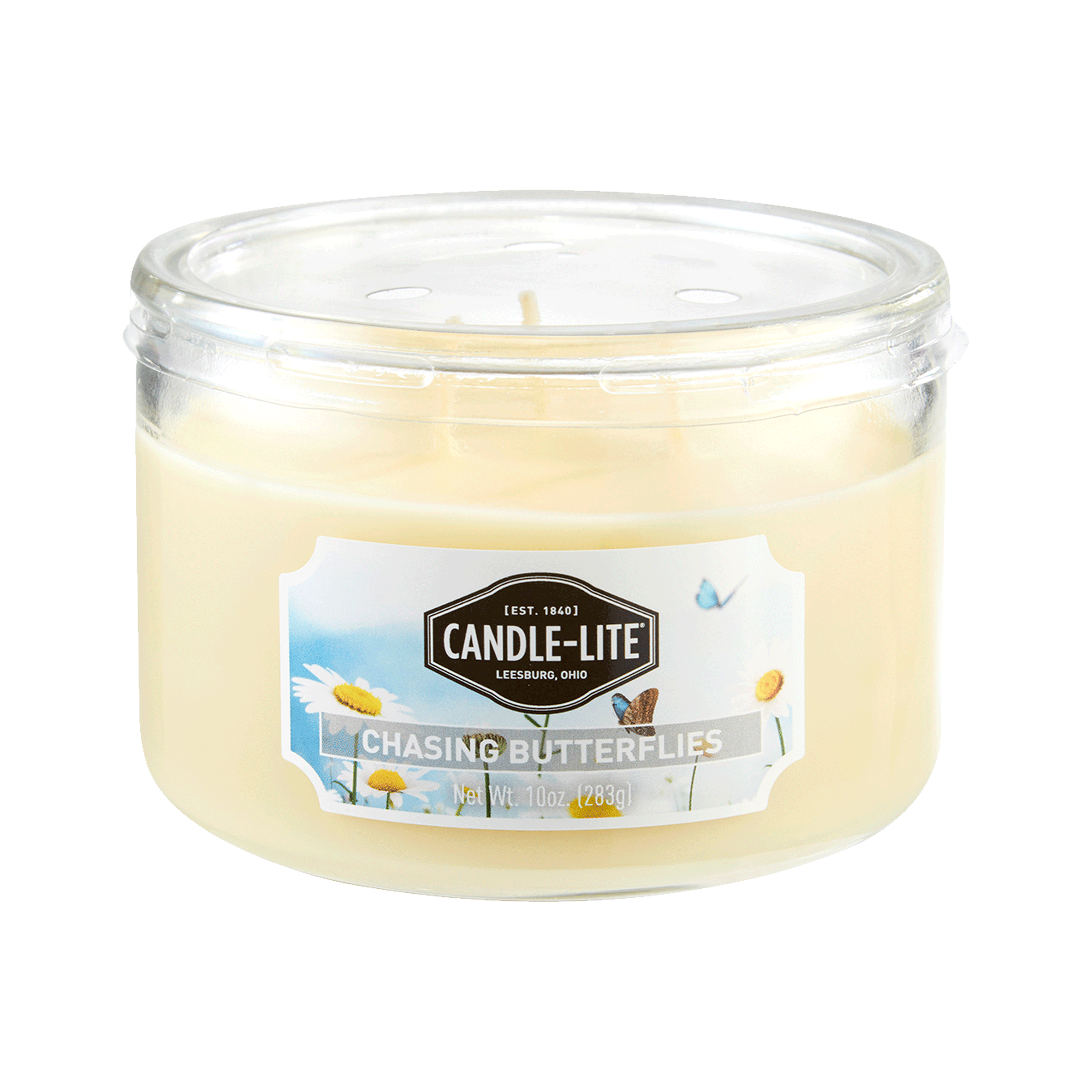 Chasing Butterflies 3-wick 10oz Jar Candle